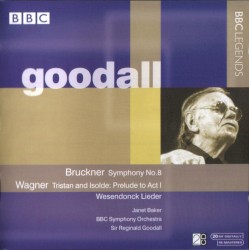 Bruckner: Symphony no. 8 / Wagner: Tristan and Isolde: Prelude to Act I / Wesendonck Lieder