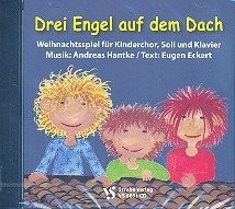 Drei Engel auf dem Dach