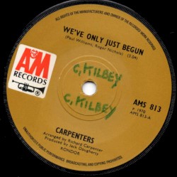 We've Only Just Begun