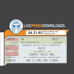 1993-04-21: Newport Music Hall, Columbus, OH, USA