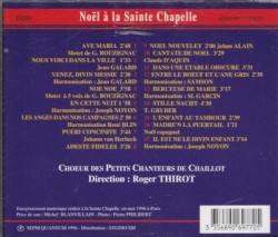 Noël à la Sainte Chapelle
