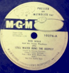 Still Water Runs the Deepest / Go Home With the Girls in the Mornin'