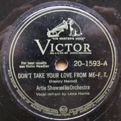 Don't Take Your Love From Me / It Had to Be You