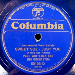 Sweet Sue - Just You / I Can't Give You Anything but Love