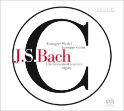 Concerto after Antonio Vivaldi D minor [BWV 596] / Trio Sonata No. 4 E minor [BWV 528] / Ertöt uns durch dein Güte E flat major [BWV 22,5] / Kommst du nun, Jesu, vom Himmel herunter G major [BWV 650] / Praeludium D minor [BWV 1001] / Fuga D minor [BWV 539,2] / Toccata (arranged for violin) A minor [BWV 565] / Fuga (arranged for violin) A minor [BWV 565] / Nun komm, der Heiden Heiland G minor [BWV 659] / Nun komm, der Heiden Heiland G minor [BWV 660] / Jesu, meine Freude (arranged for organ) E minor [BWV 227] / Concerto after Alessandro Marcello D minor [BWV 974]