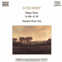 Piano Trios: D. 898 / D. 28