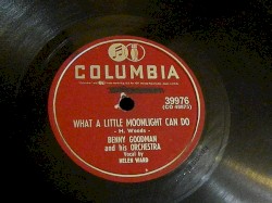 What a Little Moonlight Can Do / I'll Never Say "Never Again" Again