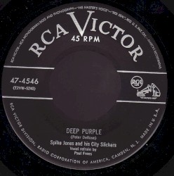 Deep Purple / It Never Rains in Sunny California