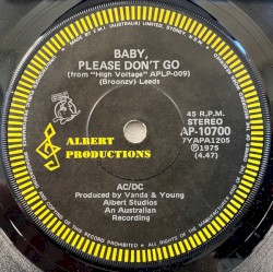 Baby, Please Don’t Go