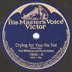 Crying for You / Sunny Jim