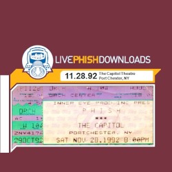 1992-11-28: The Capitol Theatre, Port Chester, NY, USA