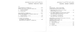 Composer - Conductor - Pianist