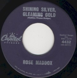 Shining Silver, Gleaming Gold / Billy Cline