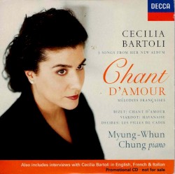 Chant d’amour : mélodies françaises