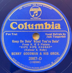 Keep on Doin’ What You’re Doin’ / Riffin’ the Scotch