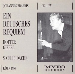 Johannes Brahms, Ein Deutsches Requiem, Op.45