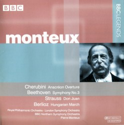 Cherubini: Anacréon Overture / Beethoven: Symphony no. 3 / Strauss: Don Juan / Berlioz: Hungarian March