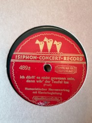 Ich dürft’ es nicht gewesen sein, dann wär’ der Teufel los / Ich habe für garnichts Interesse!