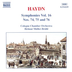 Symphony No. 74 in E-flat major / Symphony No. 75 in D major / Symphony No. 76 in E-flat major