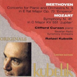 Beethoven: Concerto for Piano and Orchestra no. 5 "Emperor" / Mozart: Symphony no. 41 "Jupiter"