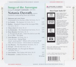 Songs of the Auvergne