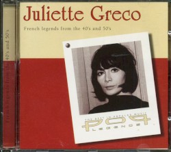 Juliette Gréco : French Legends From the 40’s and 50’s