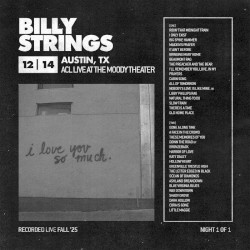 2025‐12‐14: ACL Live at The Moody Theater, Austin, TX, USA