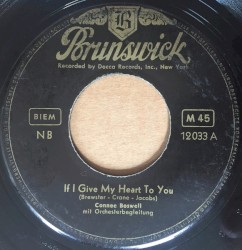 If I Give My Heart to You / Give Me the Right