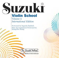Suzuki Violin School Volume 4