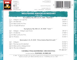 Symphonies 35 "Haffner" & 36 "Linz" / Eine kleine Nachtmusik