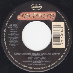 Have You Ever Needed Someone So Bad / Elected (live)
