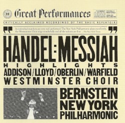 CBS Great Performances, Volume 89: Handel: Messiah Highlights