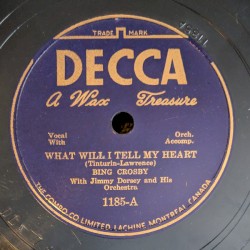 What Will I Tell My Heart / Too Marvelous for Words