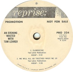 An Evening Wasted With Tom Lehrer