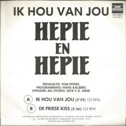 Ik hou van jou / De Friese kiss