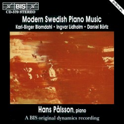 Modern Swedish Piano Music