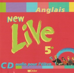 New Live 5e : CD audio pour l'élève