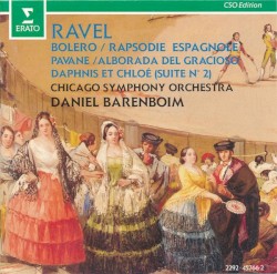 Daphnis et Chloé (Deuxième suite) / Rapsodie espagnole / Pavane pour une infante défunte / Alborada del gracioso / Boléro