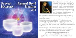 Crystal Bowl Healing 2012