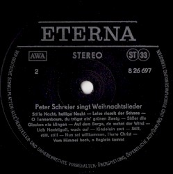 Peter Schreier singt Weihnachtslieder