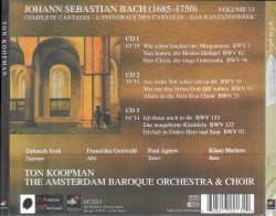 Complete Cantatas, Volume 13