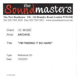 I'm Finding It So Hard