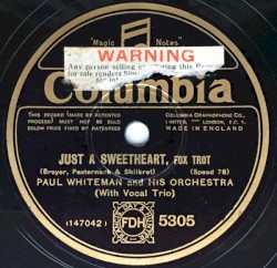 Just a Sweetheart / How About Me?