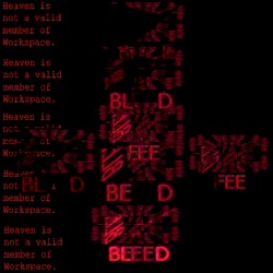 Why is there blood on this?