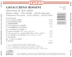 Ouvertures & Arie celebri