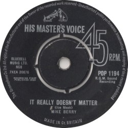 It Really Doesn't Matter