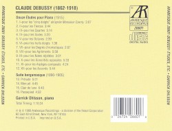 Études / Suite bergamasque