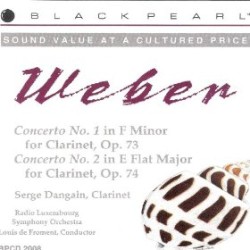 Concerto no. 1 in F minor for Clarinet, op. 73 / Concerto no. 2 in E flat major for Clarinet, op. 74