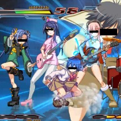 Cement Tea Playing Nitroplus Blasterz: Heroines Infinite Duel Over Discord