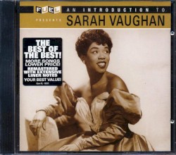 An Introduction to Sarah Vaughan